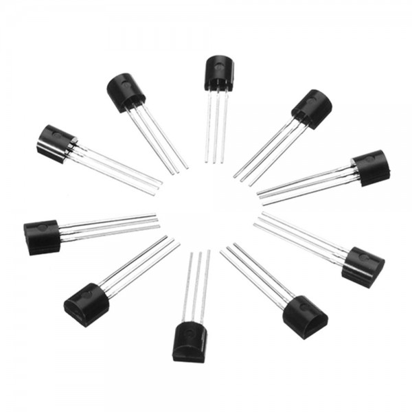 100Pcs TO-92 Triode Transistor BC547 BC557 NPN PBP...