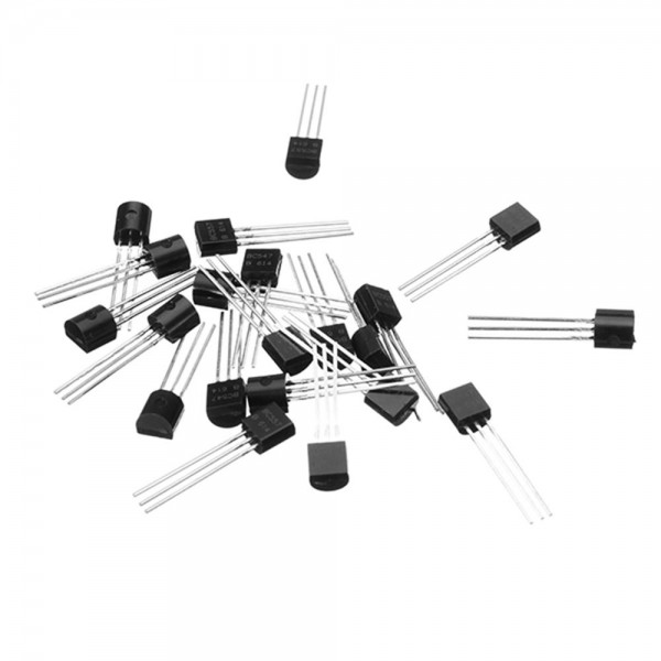 100Pcs TO-92 Triode Transistor BC547 BC557 NPN PBP Low Power Transistors