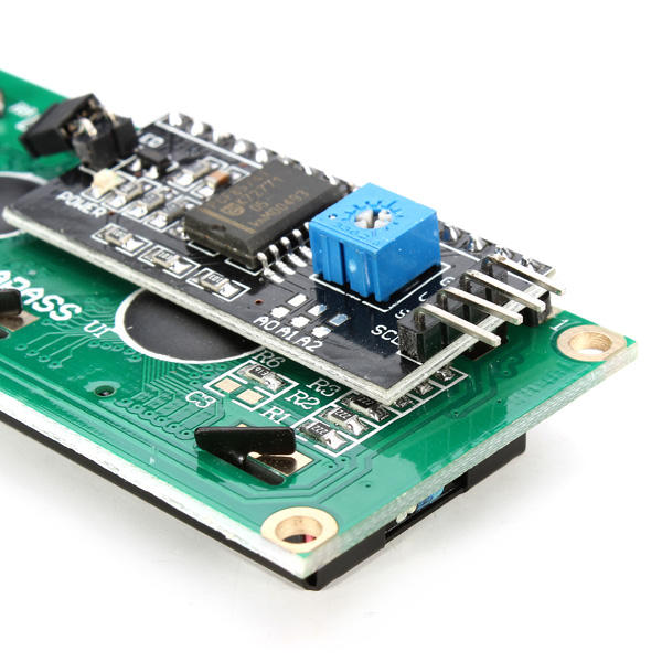 IIC/I2C 1602 Yellow Green Backlight LCD Display Module