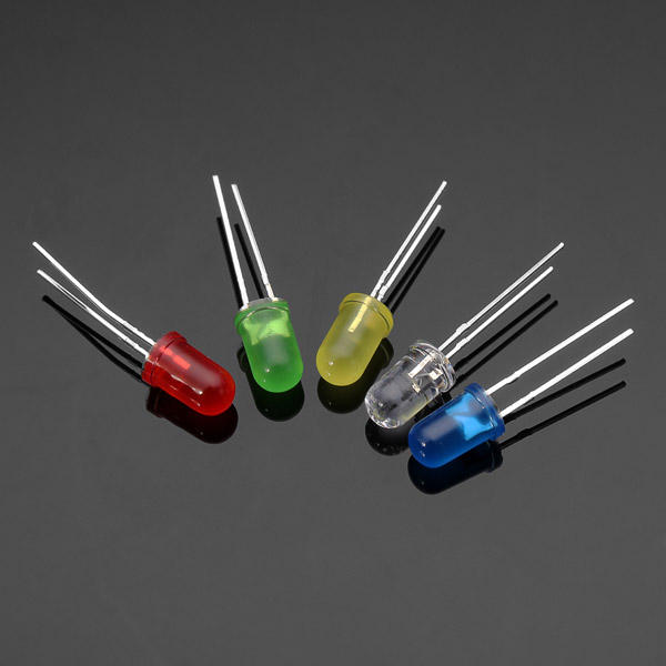 100pcs 20mA F5 5MM 5 Colors Ultra Bright LED Diode