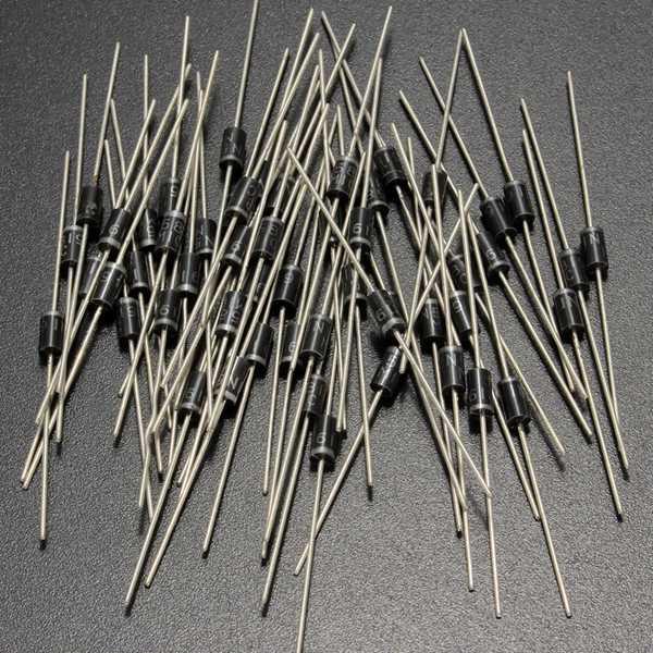 50Pcs 1N5819 5819 1A 40V SCHOTTKY BARRIER Diode