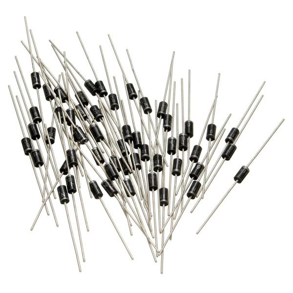 50Pcs 1N5819 5819 1A 40V SCHOTTKY BARRIER Diode