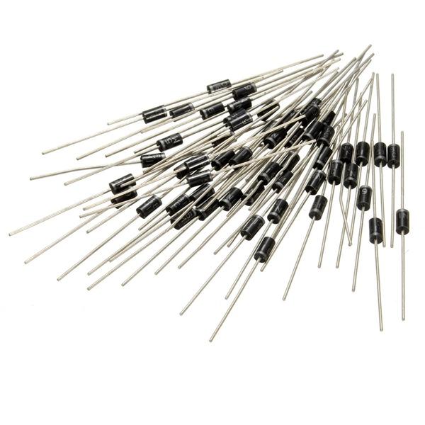 50Pcs 1N5819 5819 1A 40V SCHOTTKY BARRIER Diode