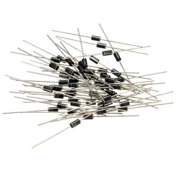 50Pcs 1N5819 5819 1A 40V SCHOTTKY BARRIER Diode