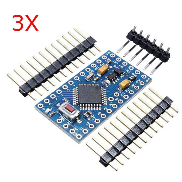 3Pcs ATMEGA328 328p 5V 16MHz Arduino Compatible Na...