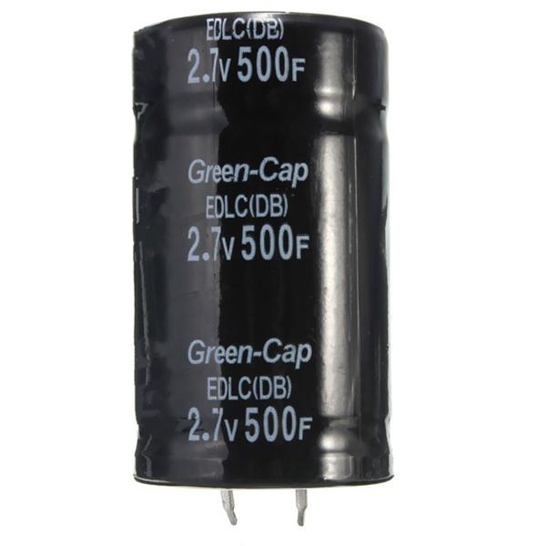 3pcs Black 2.7V 500F 35 x 60mm Super Farad Capacit...