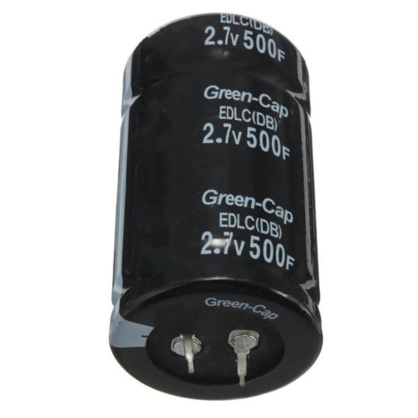 3pcs Black 2.7V 500F 35 x 60mm Super Farad Capacitor