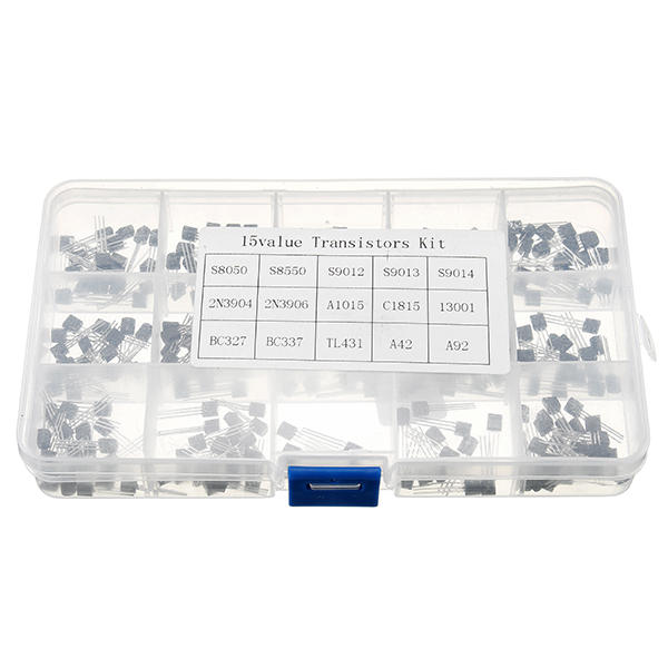 3 x 300pcs 15 Values Transistor Assorted Kit