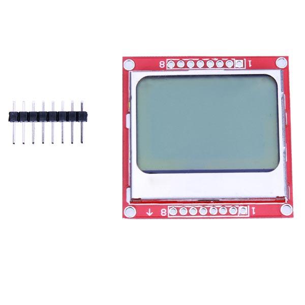 3Pcs 5110 LCD Module White Backlight