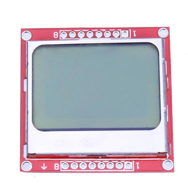 3Pcs 5110 LCD Module White Backlight