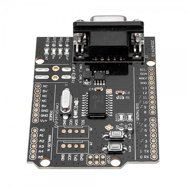 3PCS SPI MCP2515 EF02037 CAN BUS Shield Development Board High Speed Communication Module