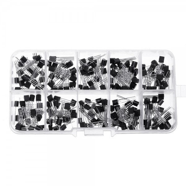 600Pcs 10Values 60 Each Transistors Kit