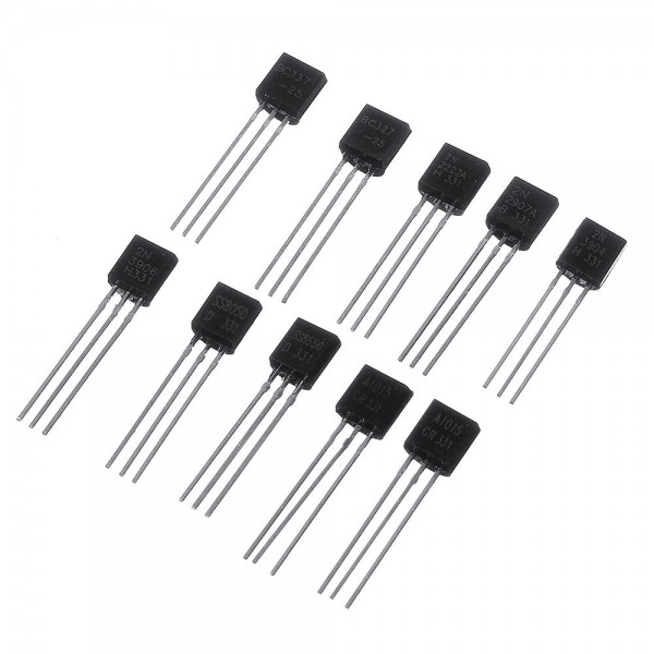 600Pcs 10Values 60 Each Transistors Kit