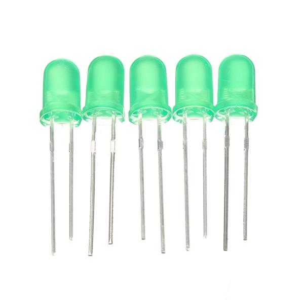 1000pcs 5mm LED Blue Green Yellow Red White Round LED Diode Mixed Color Kit