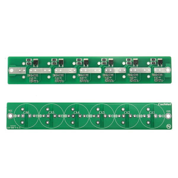 6 String 2.7V 100F - 500F Super Capacitor Balancing Protection Board Module