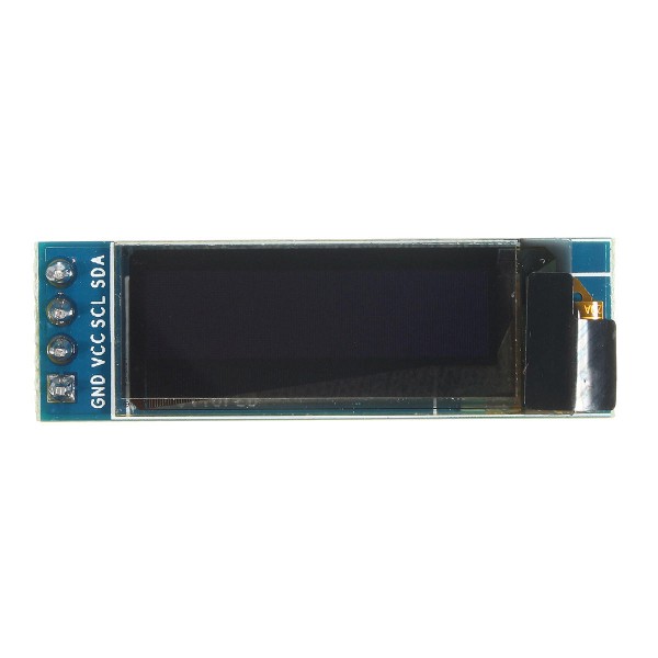 5Pcs 0.91 Inch 128x32 IIC I2C Blue OLED LCD Display DIY Oled Module SSD1306 Driver IC DC 3.3V 5V PIC