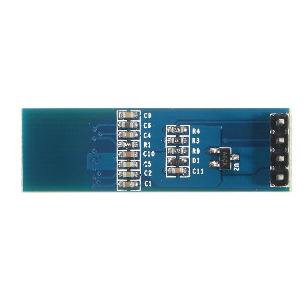 5Pcs 0.91 Inch 128x32 IIC I2C Blue OLED LCD Display DIY Oled Module SSD1306 Driver IC DC 3.3V 5V PIC