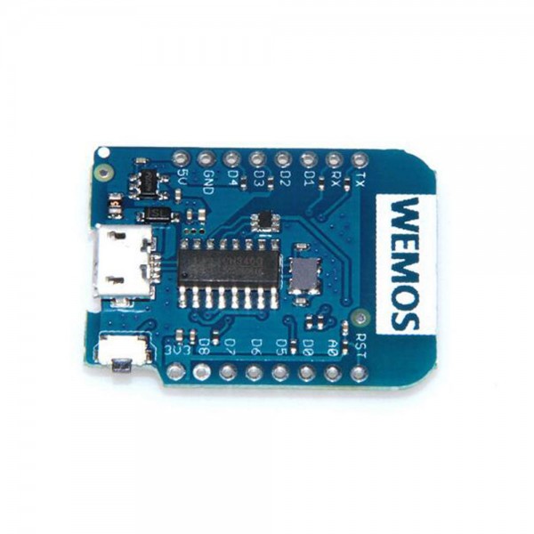 D1 mini V2.2.0 WIFI Internet Development Board + 1 Channel 5V Relay Module High Level Trigger