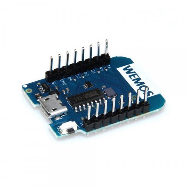 D1 mini V2.2.0 WIFI Internet Development Board + 1 Channel 5V Relay Module High Level Trigger