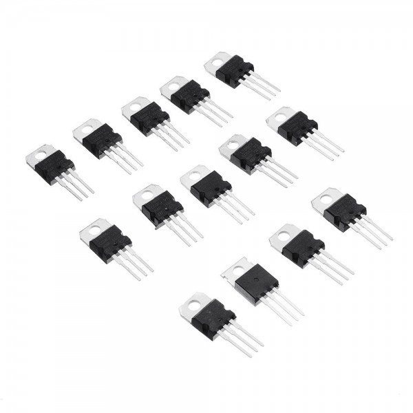 14 Type l7805-l7824 Series /L79 Series /LM317T Three-terminal Common Triode Transistor Kit