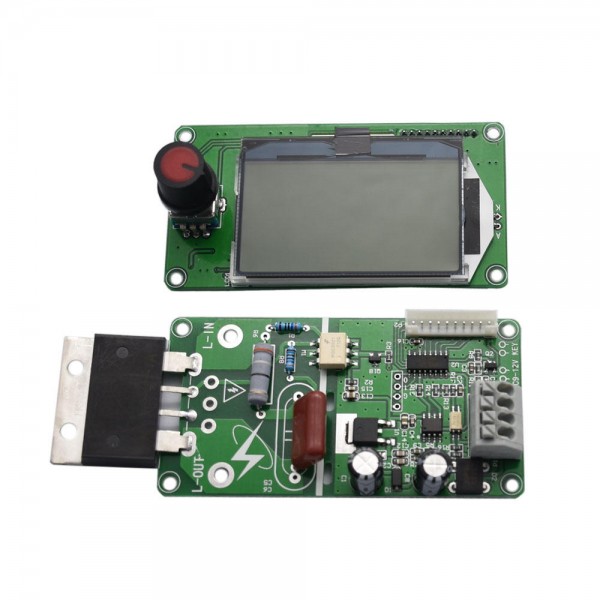 100A LCD Display Digital Double Pulse Encoder Spot Welder Welding Machine Transformer Controller Board Time Control Module