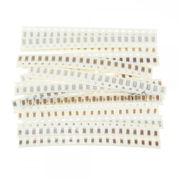 320Pcs 1206 SMD Capacitor Assorted kit 16 Values 20 Each 10pF~22uF Samples Kit Electronic Diy Kit