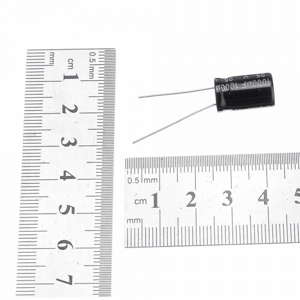 20Pcs High Frequency Low Impedance 25V 1000uF 10*13MM Aluminum Electrolytic Capacitor 1000uf 25v 25V1000uf